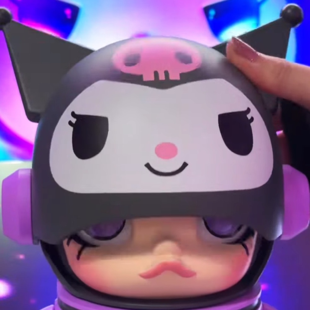 MEGA SPACE MOLLY 400% KUROMI HELLO KITTY & FRIENDS SERIES - Picture 3 of 10